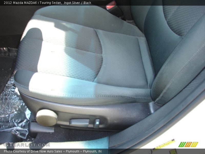 Ingot Silver / Black 2012 Mazda MAZDA6 i Touring Sedan