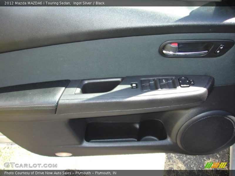 Ingot Silver / Black 2012 Mazda MAZDA6 i Touring Sedan