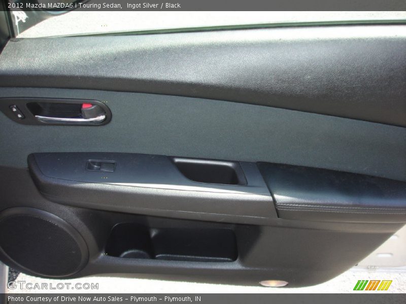 Ingot Silver / Black 2012 Mazda MAZDA6 i Touring Sedan