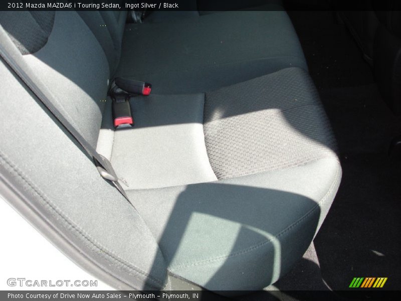 Ingot Silver / Black 2012 Mazda MAZDA6 i Touring Sedan