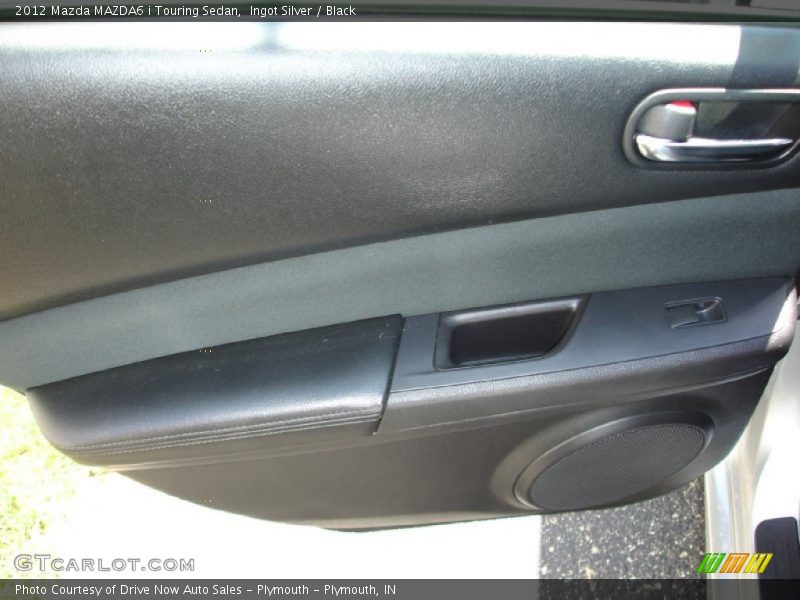 Ingot Silver / Black 2012 Mazda MAZDA6 i Touring Sedan