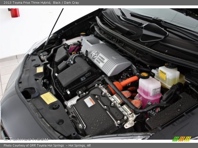 Black / Dark Gray 2013 Toyota Prius Three Hybrid