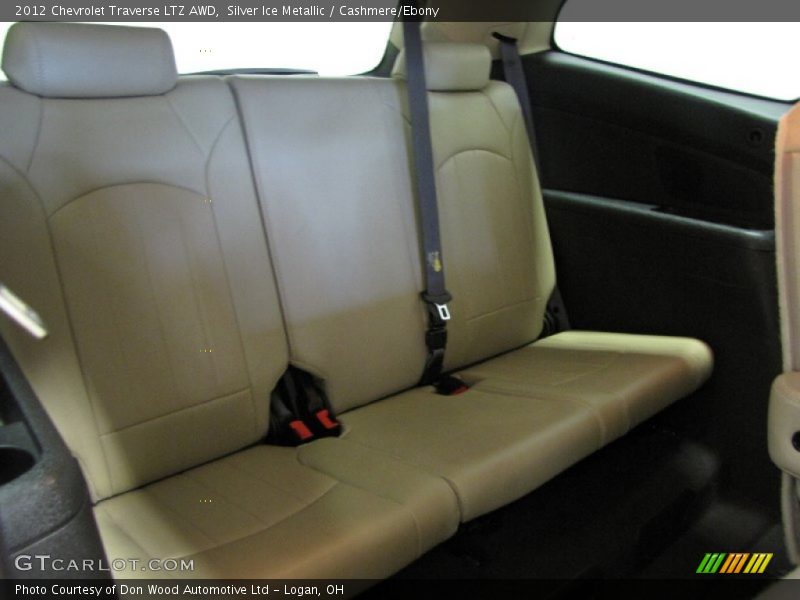 Silver Ice Metallic / Cashmere/Ebony 2012 Chevrolet Traverse LTZ AWD