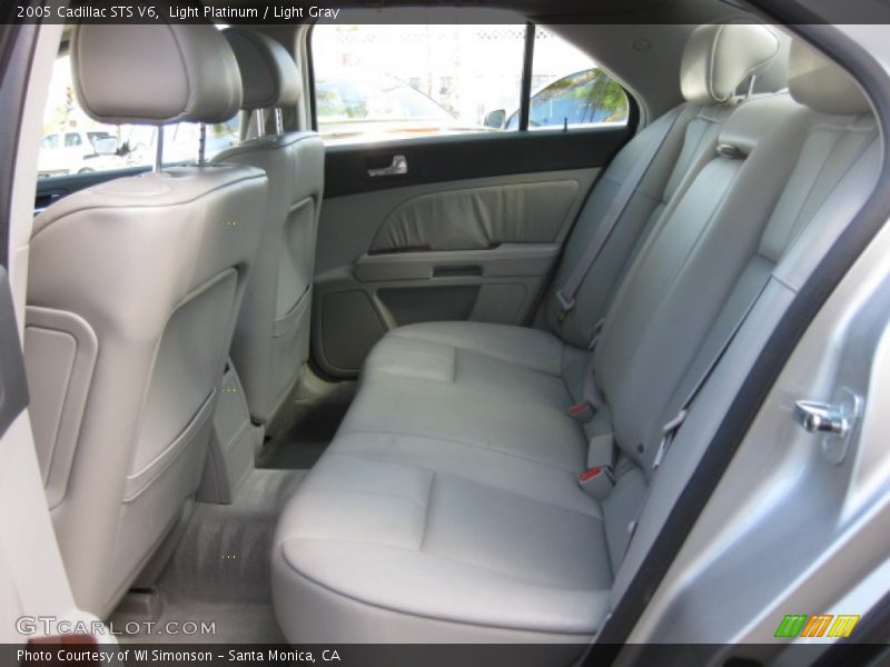 Rear Seat of 2005 STS V6