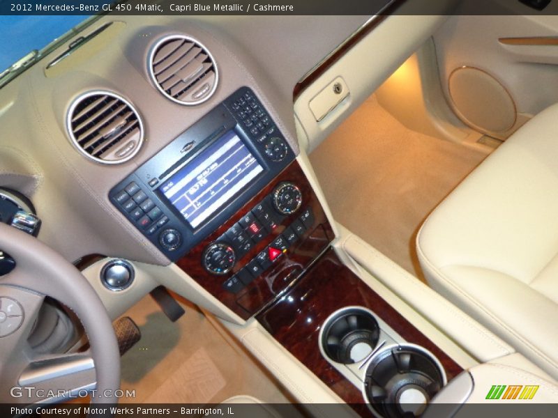 Capri Blue Metallic / Cashmere 2012 Mercedes-Benz GL 450 4Matic