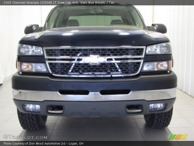 Dark Blue Metallic / Tan 2005 Chevrolet Silverado 2500HD LT Crew Cab 4x4