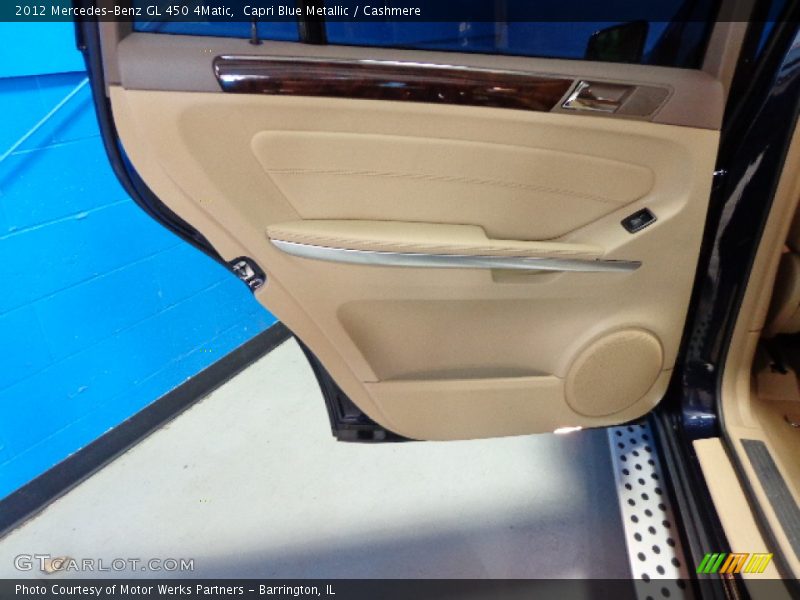 Capri Blue Metallic / Cashmere 2012 Mercedes-Benz GL 450 4Matic