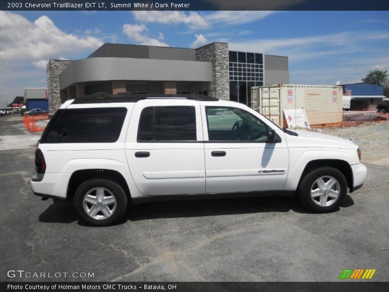 Summit White / Dark Pewter 2003 Chevrolet TrailBlazer EXT LT