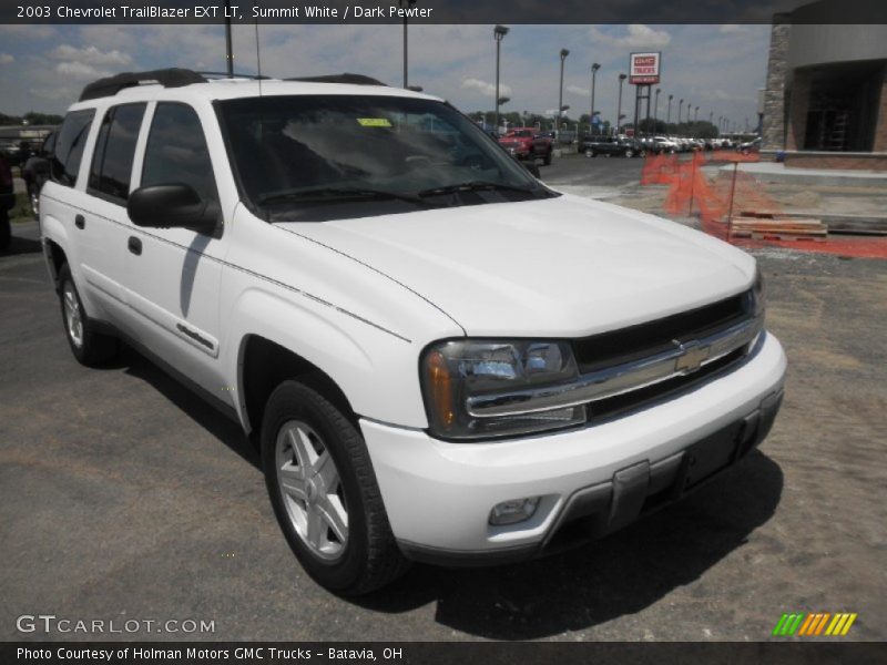 Summit White / Dark Pewter 2003 Chevrolet TrailBlazer EXT LT