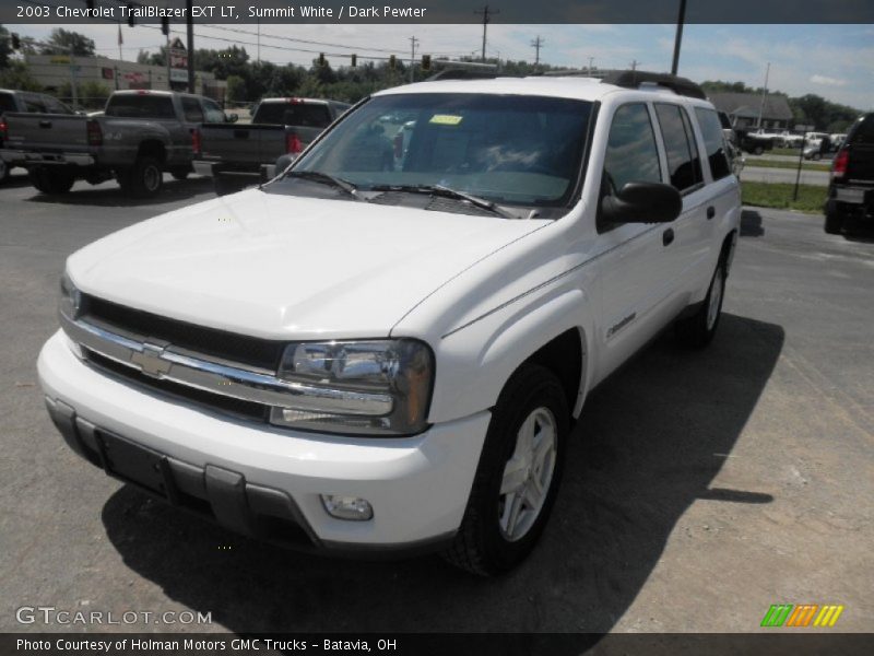 Summit White / Dark Pewter 2003 Chevrolet TrailBlazer EXT LT