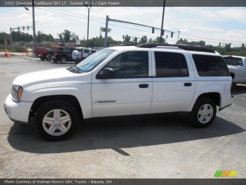 Summit White / Dark Pewter 2003 Chevrolet TrailBlazer EXT LT