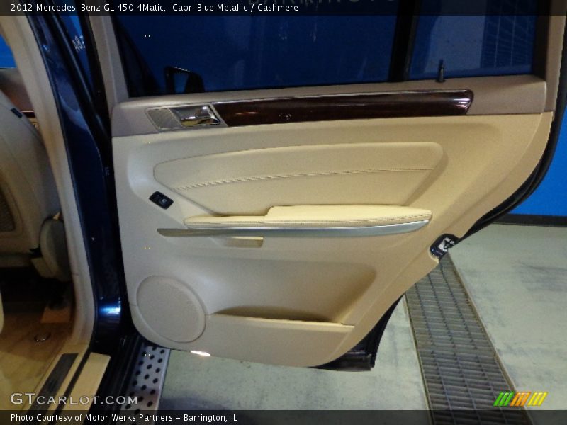 Capri Blue Metallic / Cashmere 2012 Mercedes-Benz GL 450 4Matic