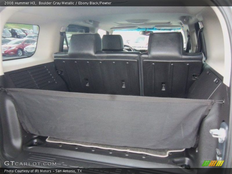Boulder Gray Metallic / Ebony Black/Pewter 2008 Hummer H3
