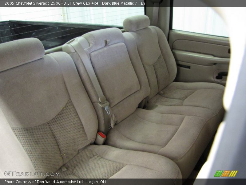 Dark Blue Metallic / Tan 2005 Chevrolet Silverado 2500HD LT Crew Cab 4x4