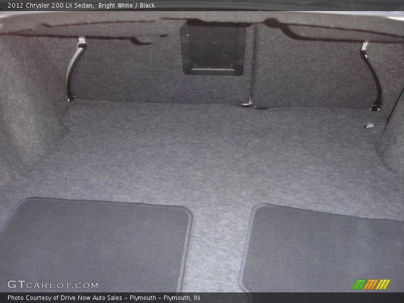 Bright White / Black 2012 Chrysler 200 LX Sedan