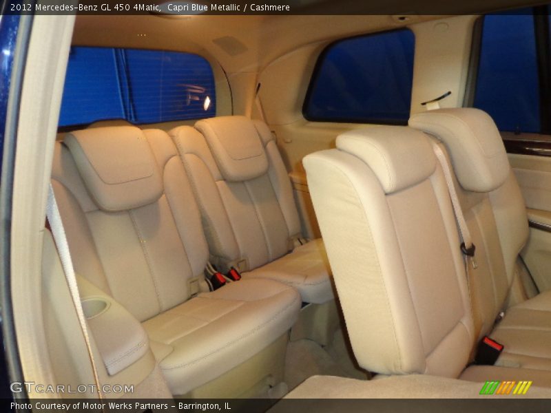Capri Blue Metallic / Cashmere 2012 Mercedes-Benz GL 450 4Matic