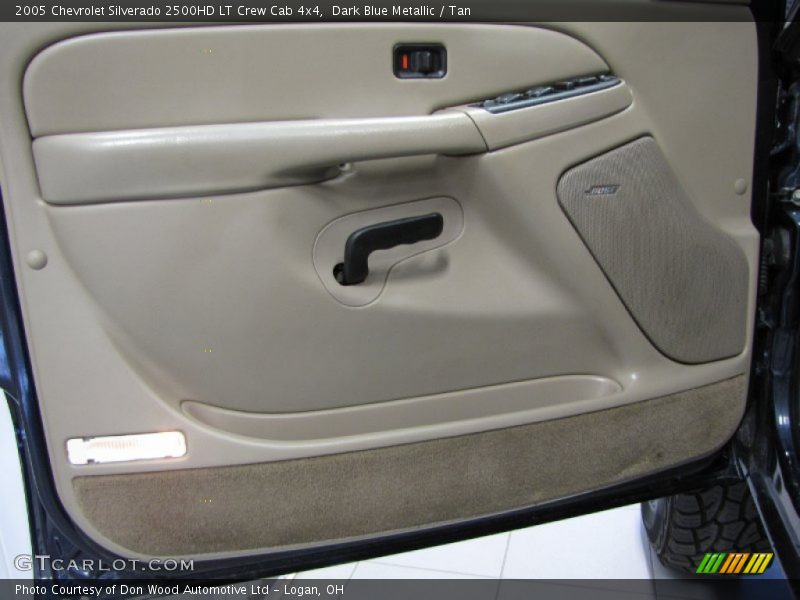 Dark Blue Metallic / Tan 2005 Chevrolet Silverado 2500HD LT Crew Cab 4x4