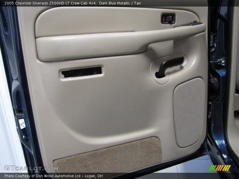 Dark Blue Metallic / Tan 2005 Chevrolet Silverado 2500HD LT Crew Cab 4x4