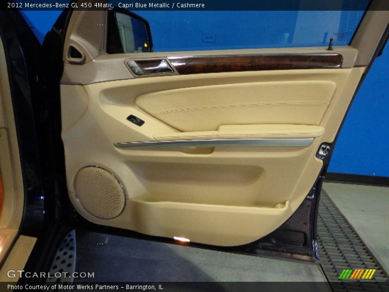 Capri Blue Metallic / Cashmere 2012 Mercedes-Benz GL 450 4Matic