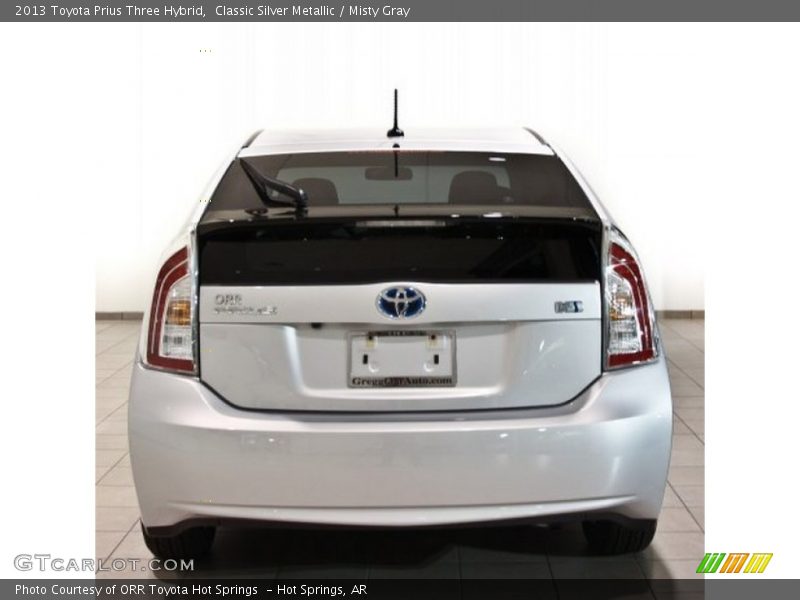 Classic Silver Metallic / Misty Gray 2013 Toyota Prius Three Hybrid