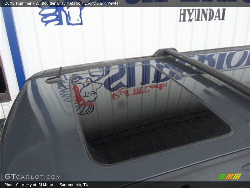 Boulder Gray Metallic / Ebony Black/Pewter 2008 Hummer H3