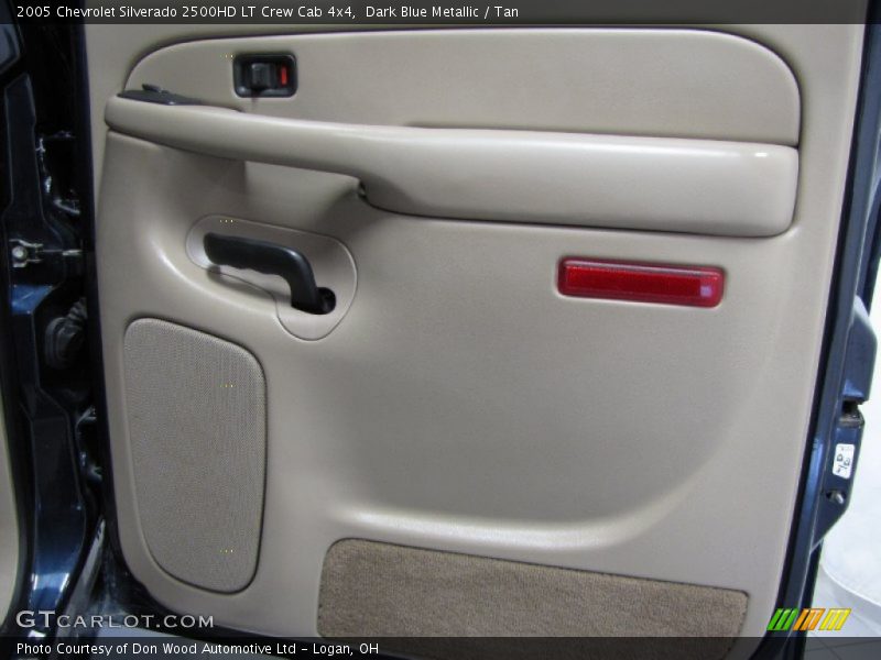 Dark Blue Metallic / Tan 2005 Chevrolet Silverado 2500HD LT Crew Cab 4x4