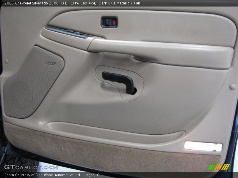 Dark Blue Metallic / Tan 2005 Chevrolet Silverado 2500HD LT Crew Cab 4x4
