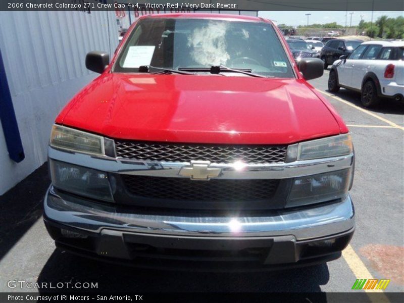 Victory Red / Very Dark Pewter 2006 Chevrolet Colorado Z71 Crew Cab 4x4