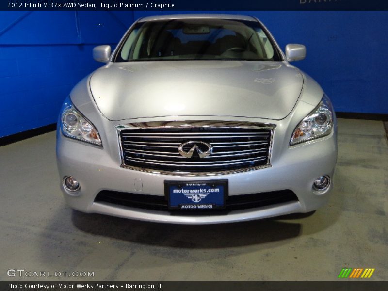 Liquid Platinum / Graphite 2012 Infiniti M 37x AWD Sedan