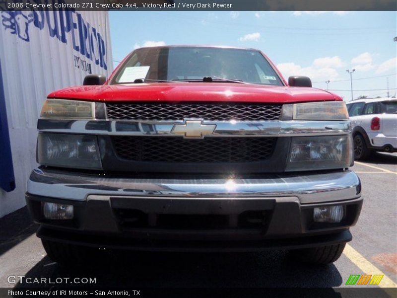 Victory Red / Very Dark Pewter 2006 Chevrolet Colorado Z71 Crew Cab 4x4