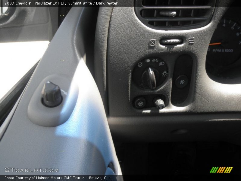 Summit White / Dark Pewter 2003 Chevrolet TrailBlazer EXT LT