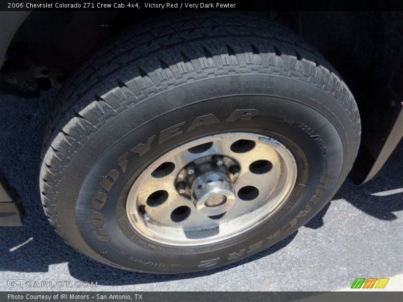 Victory Red / Very Dark Pewter 2006 Chevrolet Colorado Z71 Crew Cab 4x4