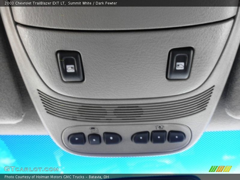 Summit White / Dark Pewter 2003 Chevrolet TrailBlazer EXT LT