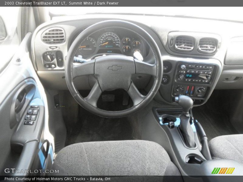 Summit White / Dark Pewter 2003 Chevrolet TrailBlazer EXT LT