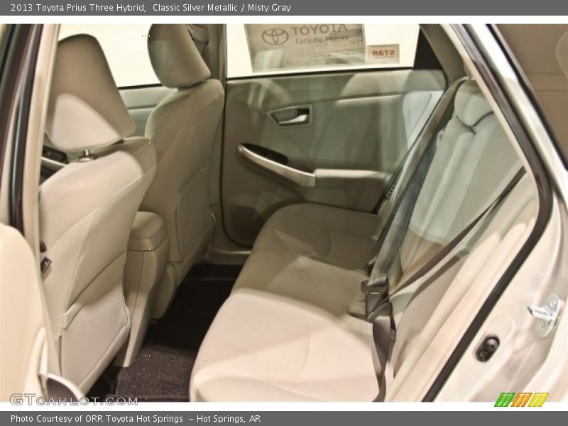 Classic Silver Metallic / Misty Gray 2013 Toyota Prius Three Hybrid