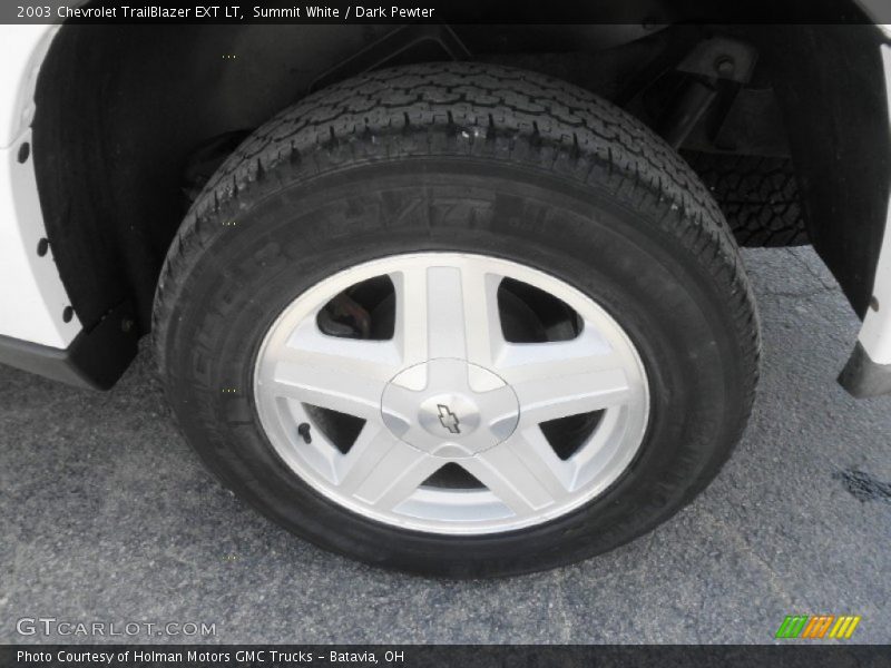 Summit White / Dark Pewter 2003 Chevrolet TrailBlazer EXT LT