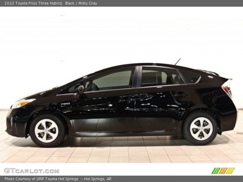 Black / Misty Gray 2013 Toyota Prius Three Hybrid