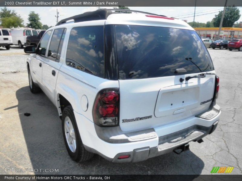Summit White / Dark Pewter 2003 Chevrolet TrailBlazer EXT LT