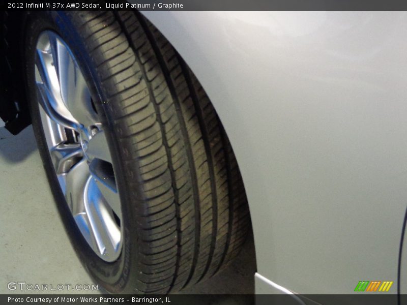 Liquid Platinum / Graphite 2012 Infiniti M 37x AWD Sedan