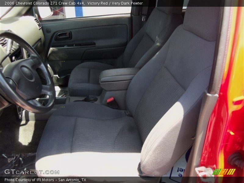 Victory Red / Very Dark Pewter 2006 Chevrolet Colorado Z71 Crew Cab 4x4