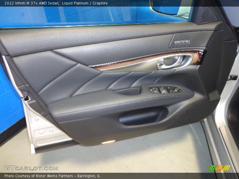 Liquid Platinum / Graphite 2012 Infiniti M 37x AWD Sedan