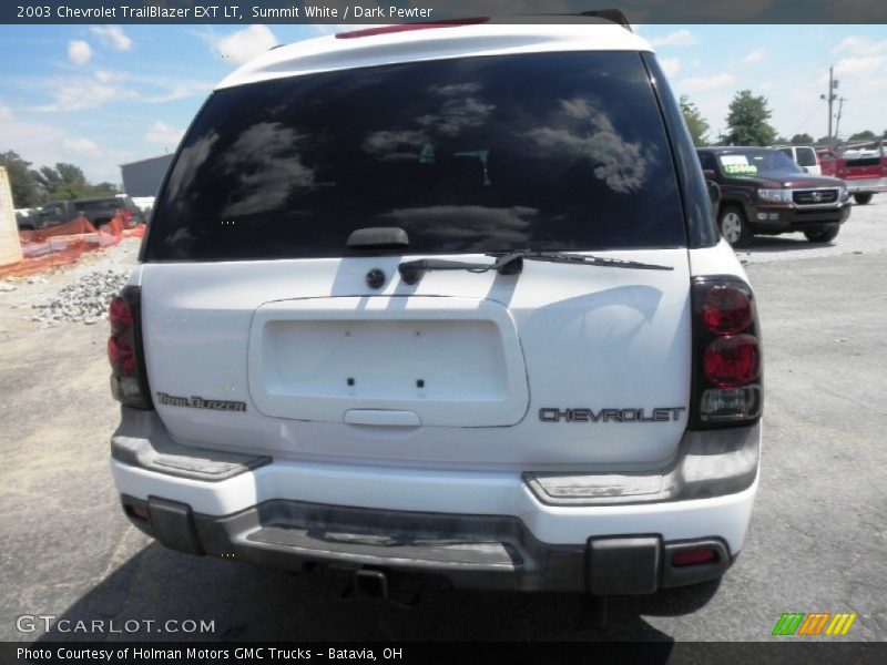 Summit White / Dark Pewter 2003 Chevrolet TrailBlazer EXT LT
