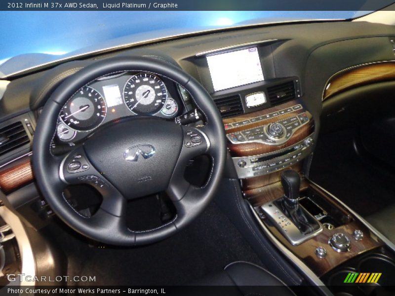 Liquid Platinum / Graphite 2012 Infiniti M 37x AWD Sedan