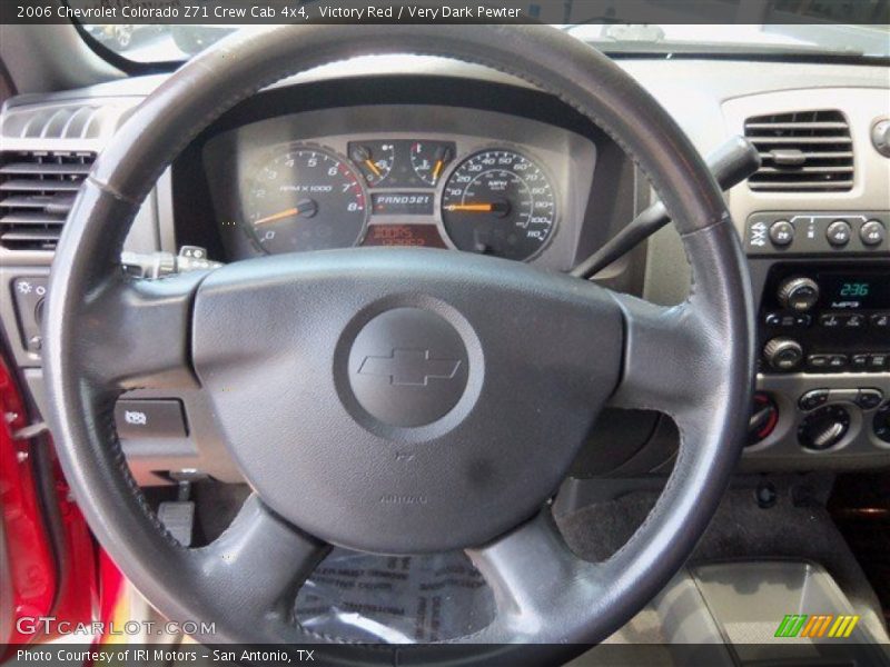 Victory Red / Very Dark Pewter 2006 Chevrolet Colorado Z71 Crew Cab 4x4