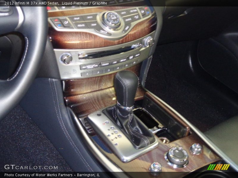 Liquid Platinum / Graphite 2012 Infiniti M 37x AWD Sedan