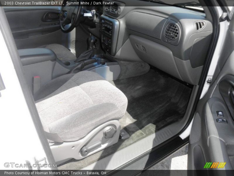 Summit White / Dark Pewter 2003 Chevrolet TrailBlazer EXT LT