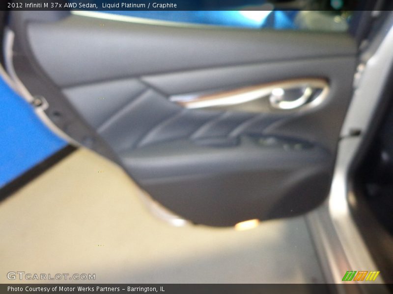Liquid Platinum / Graphite 2012 Infiniti M 37x AWD Sedan