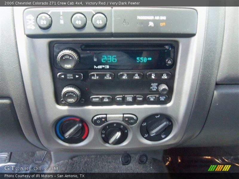 Victory Red / Very Dark Pewter 2006 Chevrolet Colorado Z71 Crew Cab 4x4