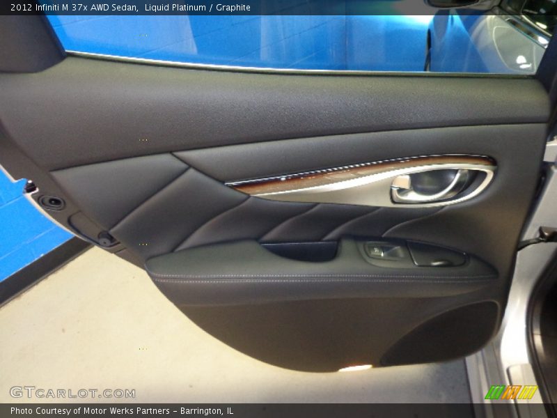 Liquid Platinum / Graphite 2012 Infiniti M 37x AWD Sedan