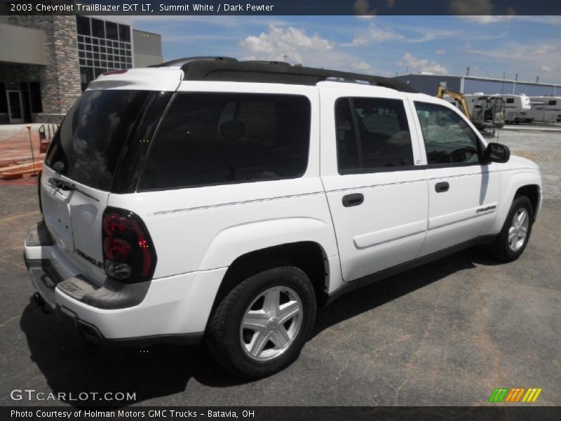 Summit White / Dark Pewter 2003 Chevrolet TrailBlazer EXT LT